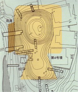 地図：第4号墳図