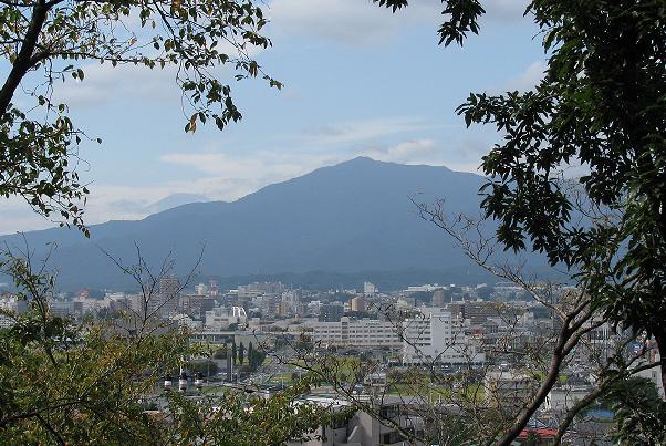 写真：瓢箪塚古墳からの眺望