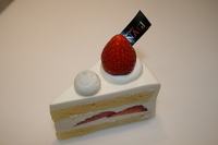 写真：苺のショートケーキ