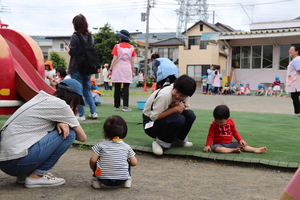 市立門沢橋保育園の園庭の画像