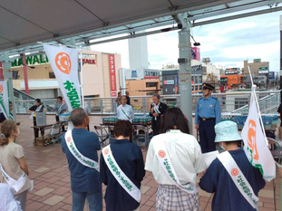 街頭啓発キャンペーン