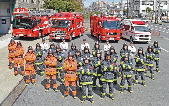 消防職就職説明ホームページのイメージ写真