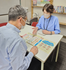 相談受付の様子
