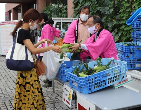 販売の様子