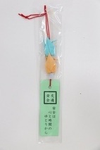 折り鶴の短冊の写真