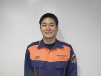 矢澤消防士の写真