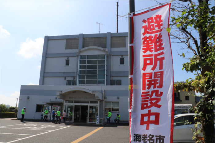 令和5年度避難所運営訓練の様子