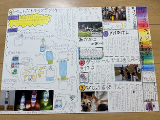 中新田小学校研修参加者の発表原稿画像