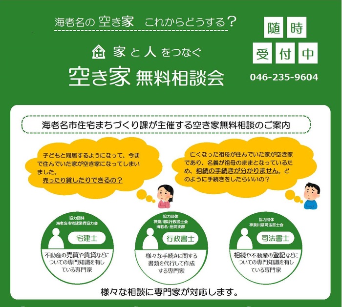 空き家の無料相談会