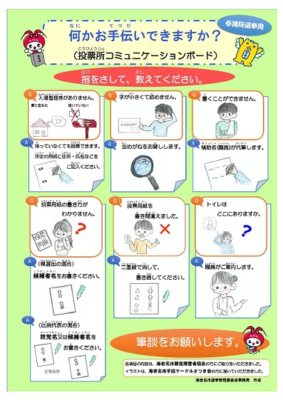 コミュニケーションボード
