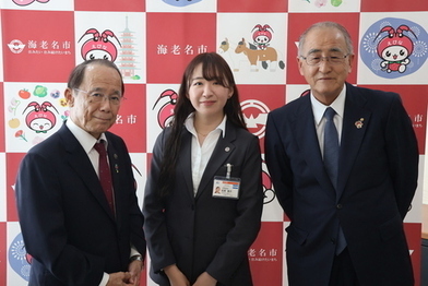 表敬訪問の画像